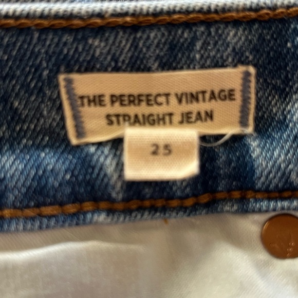 Madewell The Perfect Vintage Straight Leg Jean Reinhart wash - Picture 9 of 13
